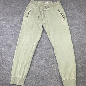 Ksubi Mens Faded Green Cotton Joggers Sweatpants Zip Pockets Size M 5000006304